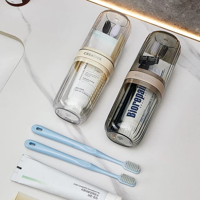 PORTABLE TRANSPARENT TOOTHBRUSH COVERCASE