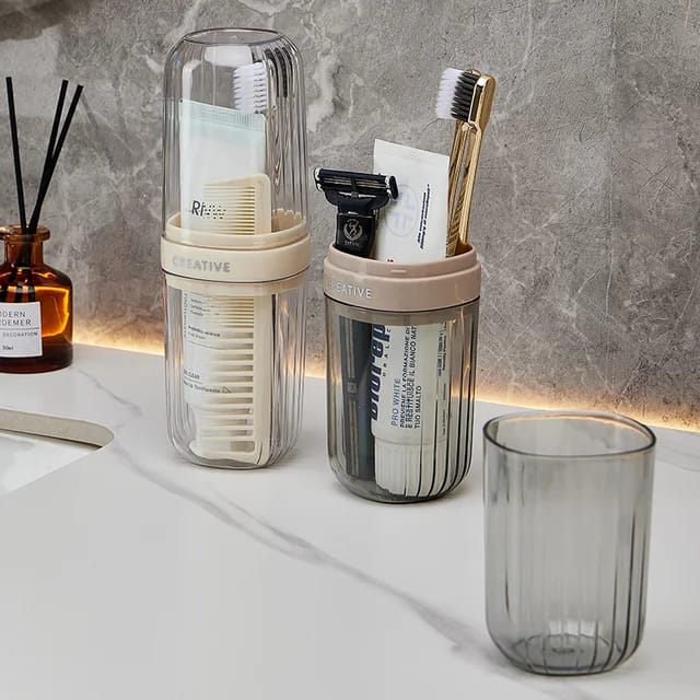 PORTABLE TRANSPARENT TOOTHBRUSH COVERCASE